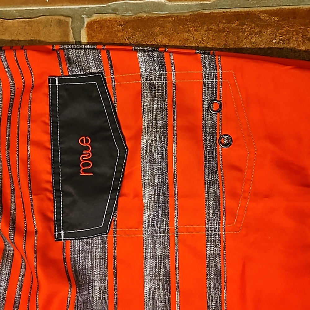 Striped Swim Trunks - Picture 6 of 13